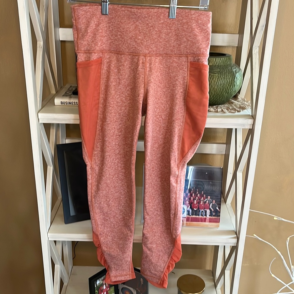 Xersion Quick Dri 7/8 Legging Tagerine sz M